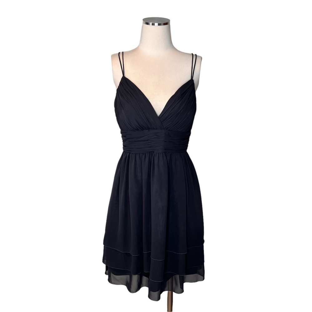 Calvin Klein Balletcore Grey Spaghetti strap Cocktail Dress 8